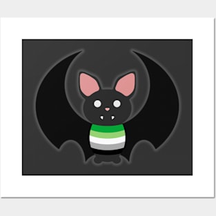 Aromantic Bat Posters and Art